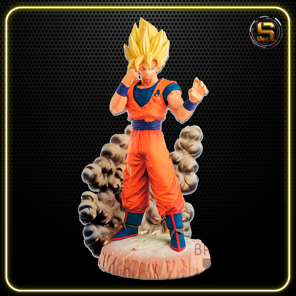 BANPRESTO DRAGONBALL Z HISTORY BOX 2 SUPER SAIYAN SON GOKU STATUE
