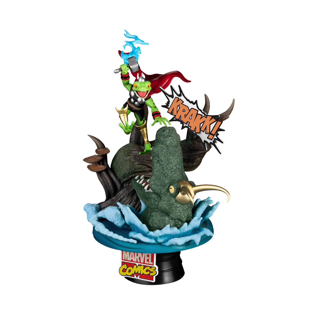 BEAST KINGDOM D-STAGE MARVEL COMICS THROG 6 INCH STATUE