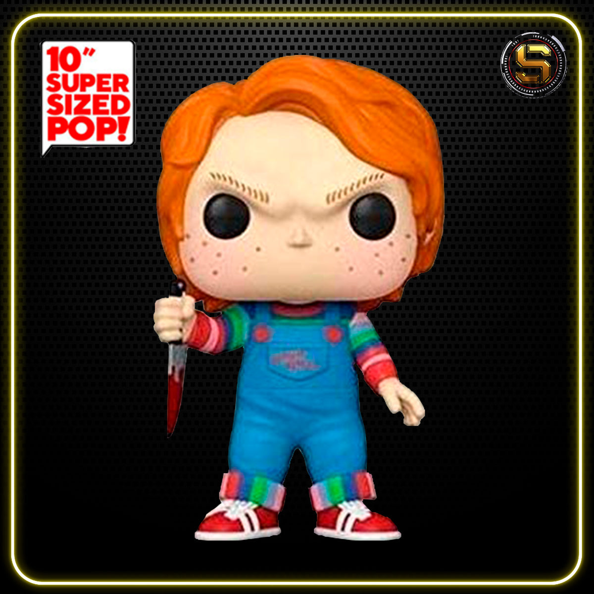 FUNKO POP MOVIES CHILDS PLAY 2 CHUCKY 10 INCH 973