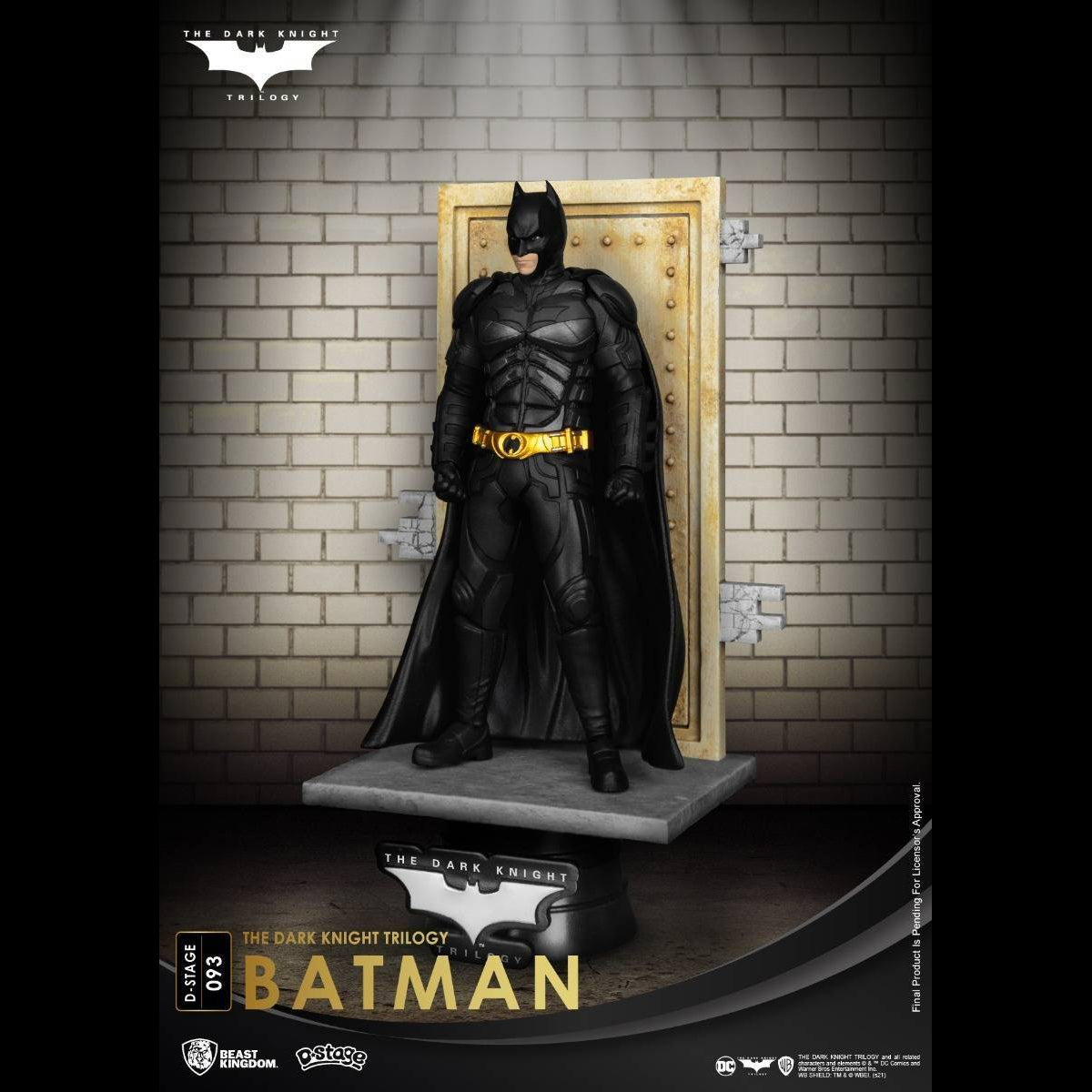 BEAST KINGDOM D STAGE 093 DC THE DARK KNIGHT TRILOGY BATMAN