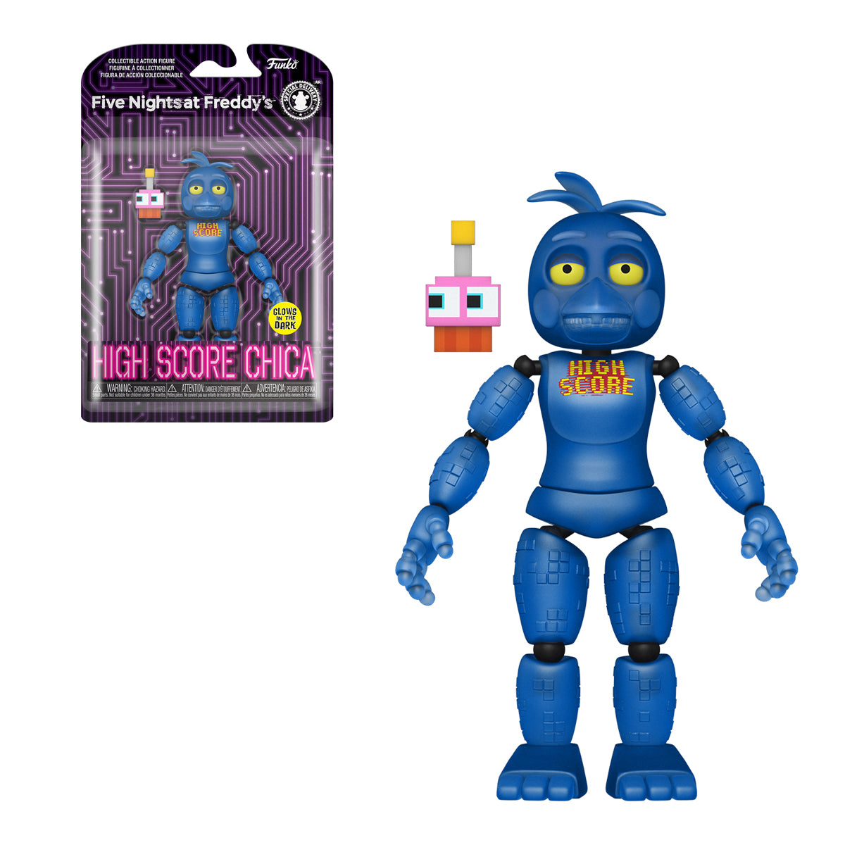 FUNKO ACTION FIGURE GAMES FIVE NIGHTS AT FREDDYS HIGH SCORE CHICA
