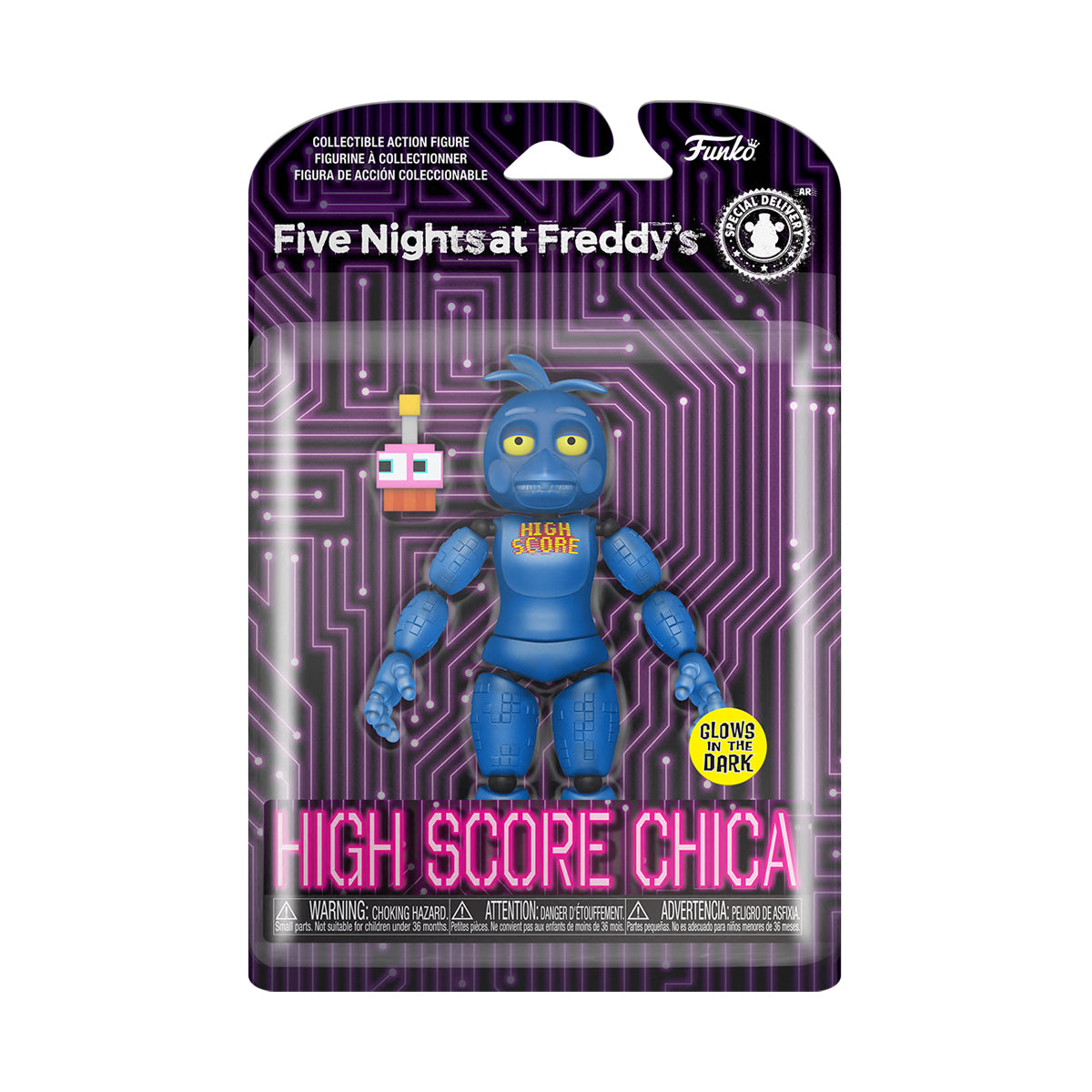 FUNKO ACTION FIGURE GAMES FIVE NIGHTS AT FREDDYS HIGH SCORE CHICA