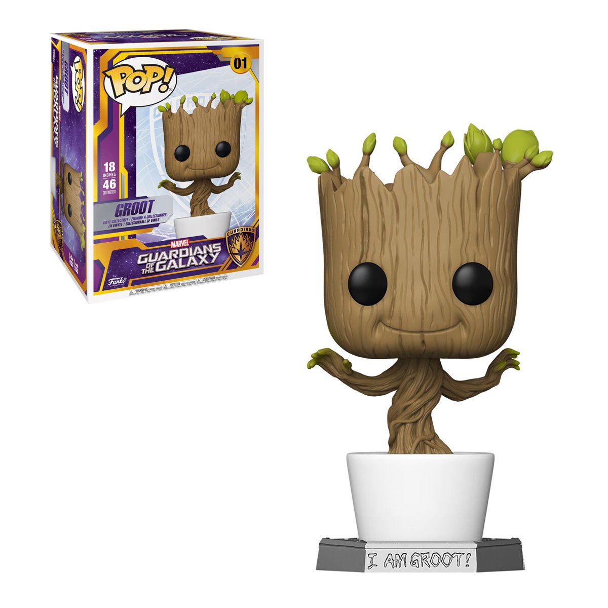 FUNKO POP 18 INCH MARVEL GUARDIANS OF THE GALAXY GROOT 01