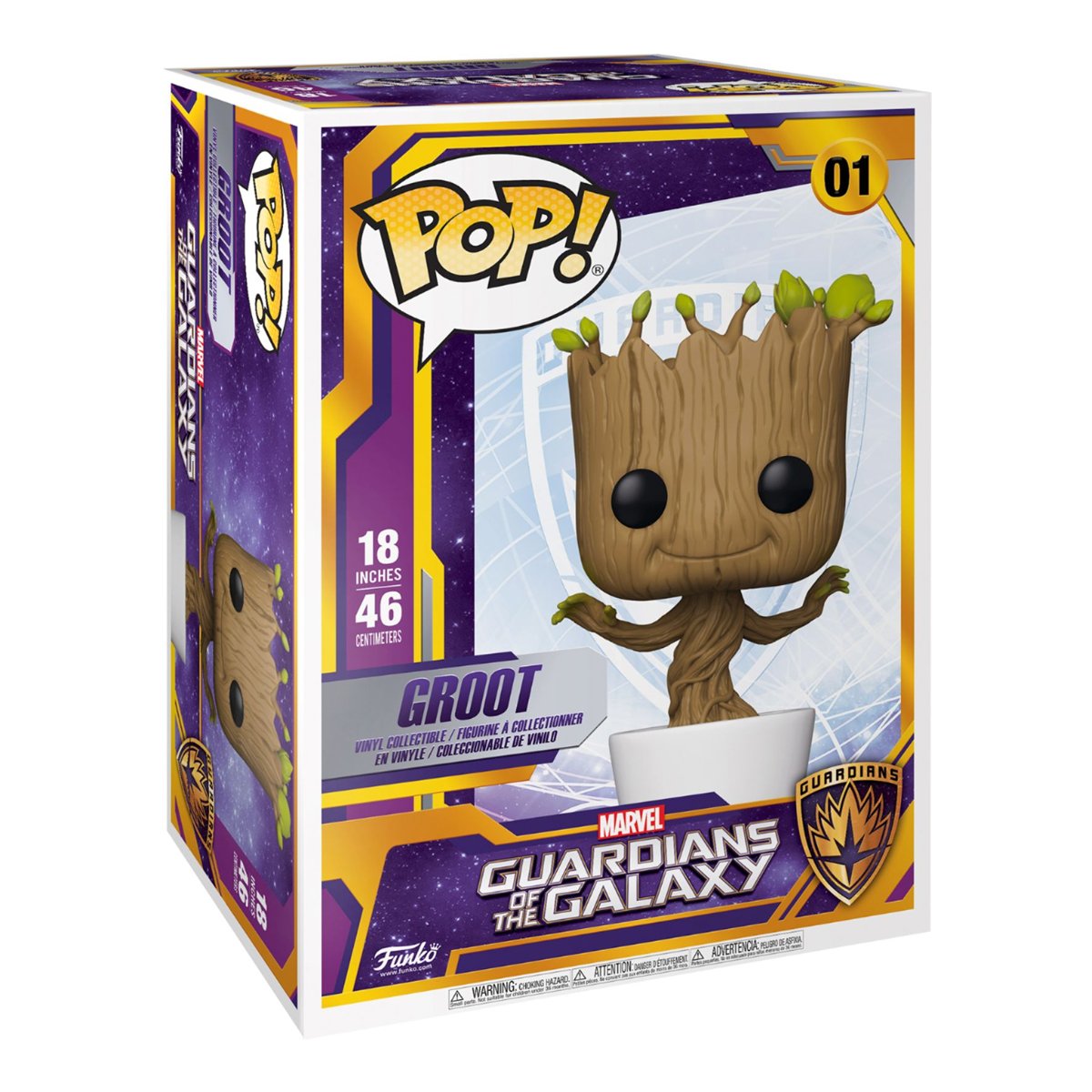 FUNKO POP 18 INCH MARVEL GUARDIANS OF THE GALAXY GROOT 01