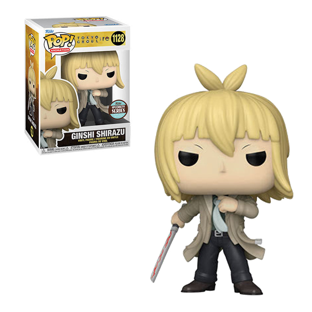 FUNKO POP ANIME TOKYO GHOUL RE GINSHI SHIRAZU 1128