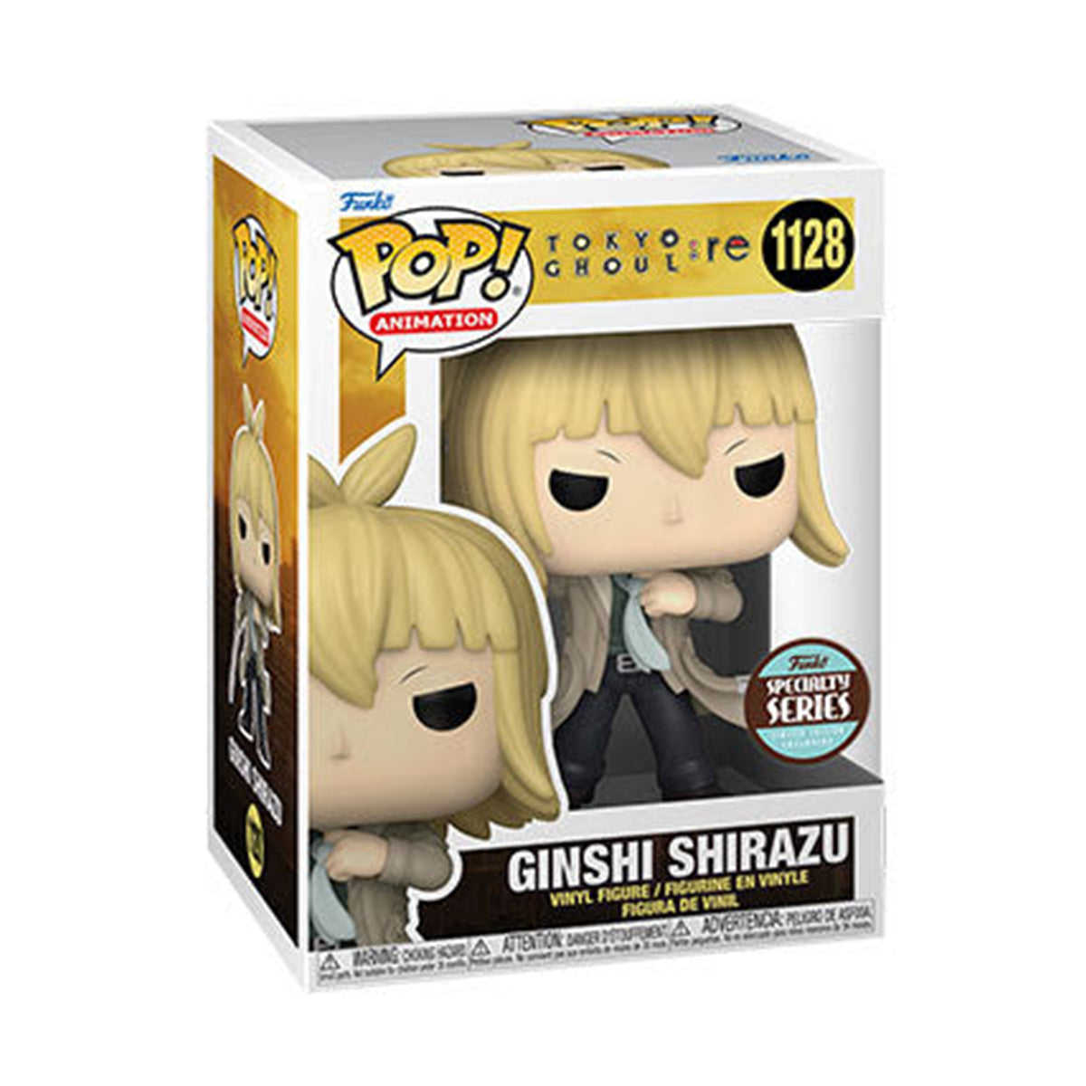 FUNKO POP ANIME TOKYO GHOUL RE GINSHI SHIRAZU 1128