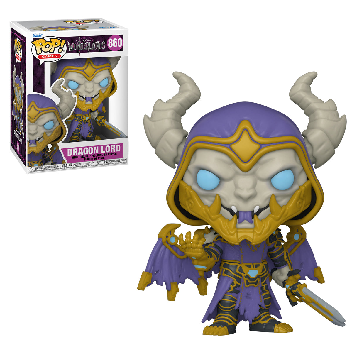 FUNKO POP GAMES TINY TINAS WONDERLANDS DRAGON LORD 860