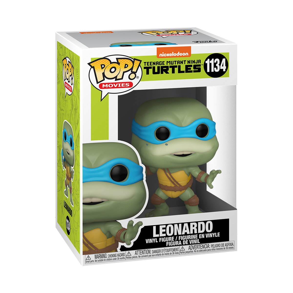 FUNKO POP MOVIES TEENAGE MUTANT NINJA TURTLES LEONARDO 1134