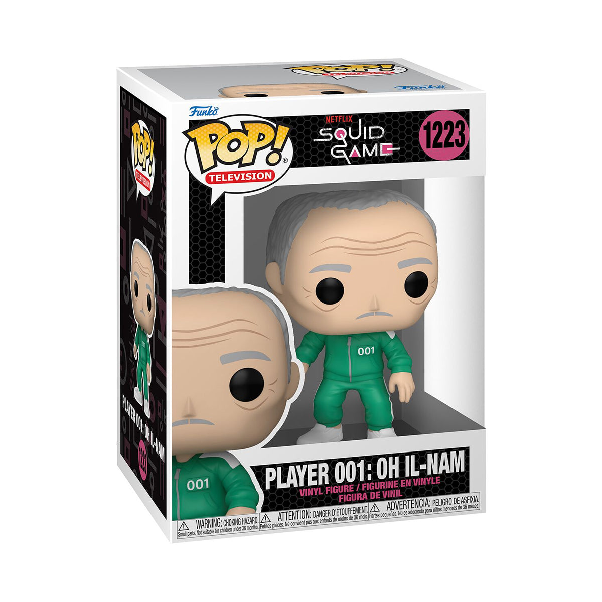 FUNKO POP TV NETFLIX SQUID GAME PLAYER 001 OH IL NAM 1223