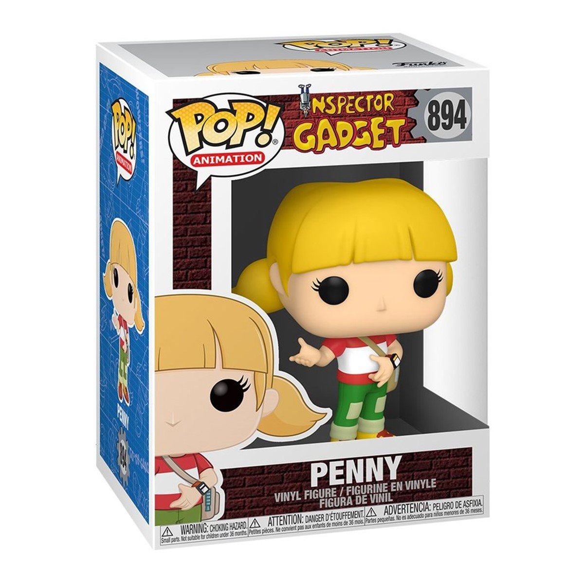 FUNKO POP ANIMATION INSPECTOR GADGET PENNY 894