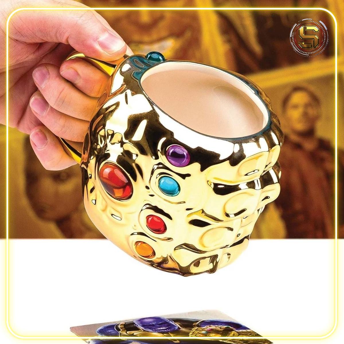 PALADONE MARVEL AVENGERS INFINITY GAUNTLET SHAPED MUG