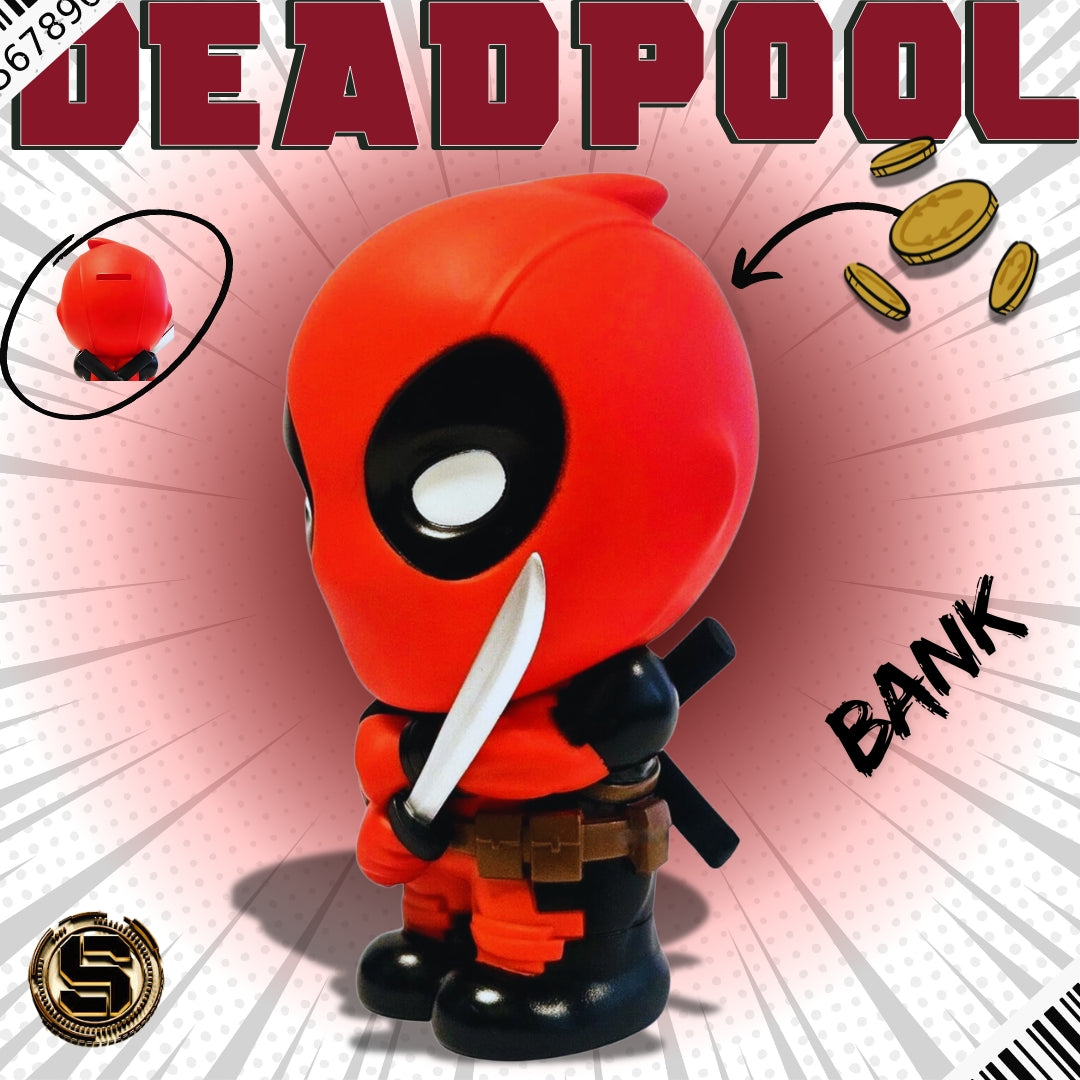 MONOGRAM MARVEL DEADPOOL FIGURAL BANK