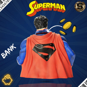MONOGRAM DC SUPERMAN NEW 52 BUST BANK