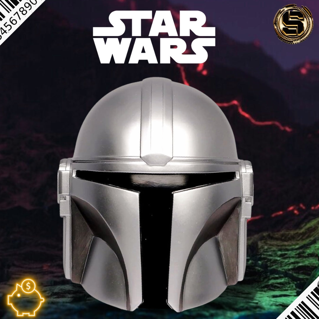 MONOGRAM STAR WARS THE MANDALORIAN HELMET BANK