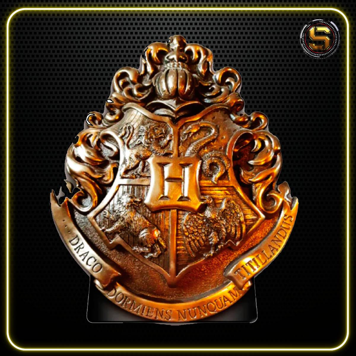 MONOGRAM HARRY POTTER HOGWARTS CREST BANK