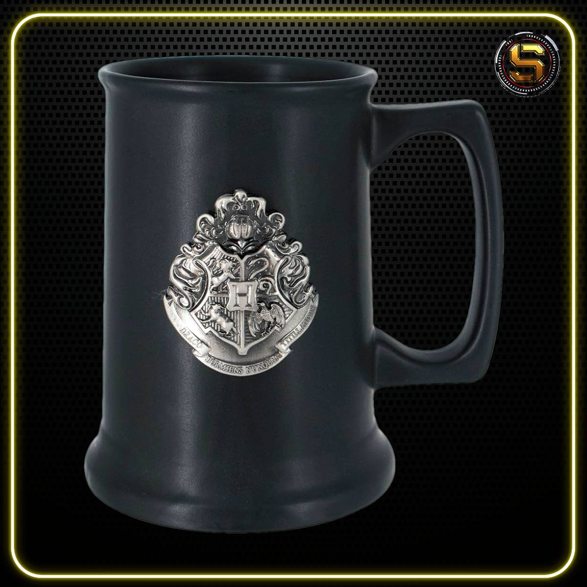 MONOGRAM HARRY POTTER HOGWARTS CREST CERAMIC TALL MUG