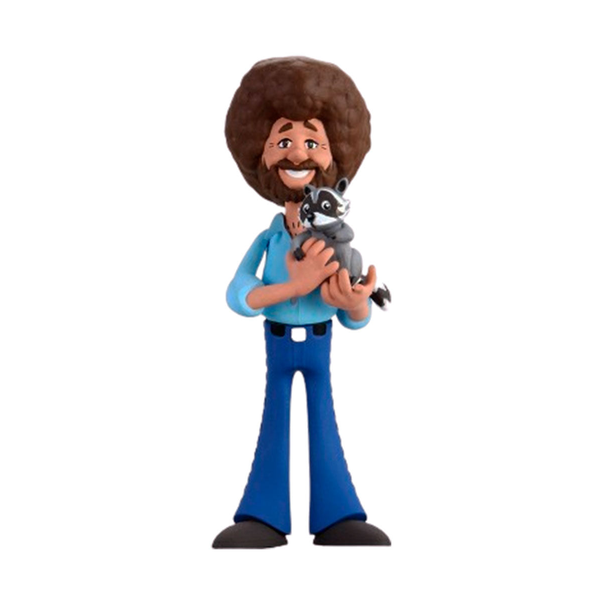 NECA TOONY BOB ROSS WITH RACOON