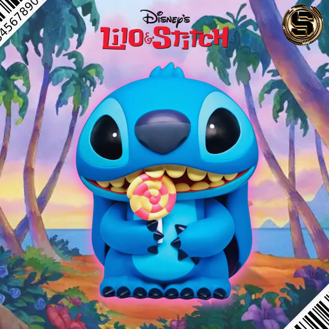 MONOGRAM DISNEY LILO AND STITCH STITCH GIANT DELUXE COLLECTIBLE BANK