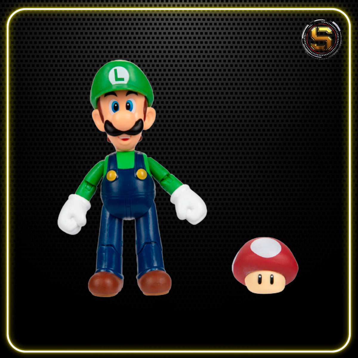 JAKKS NINTENDO SUPER MARIO WAVE 25 LUIGI
