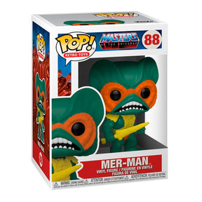 FUNKO POP RETRO TOYS MASTERS OF THE UNIVERSE MER-MAN 88