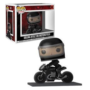 FUNKO POP RIDES DC THE BATMAN SELINA KYLE ON MOTORCYCLE 281