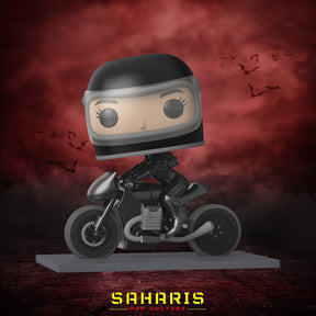FUNKO POP RIDES DC THE BATMAN SELINA KYLE ON MOTORCYCLE 281