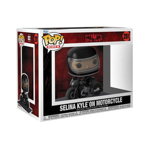 FUNKO POP RIDES DC THE BATMAN SELINA KYLE ON MOTORCYCLE 281