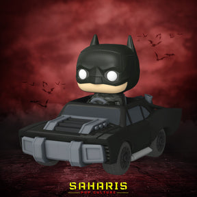 FUNKO POP RIDES DC THE BATMAN BATMAN IN BATMOBILE 282
