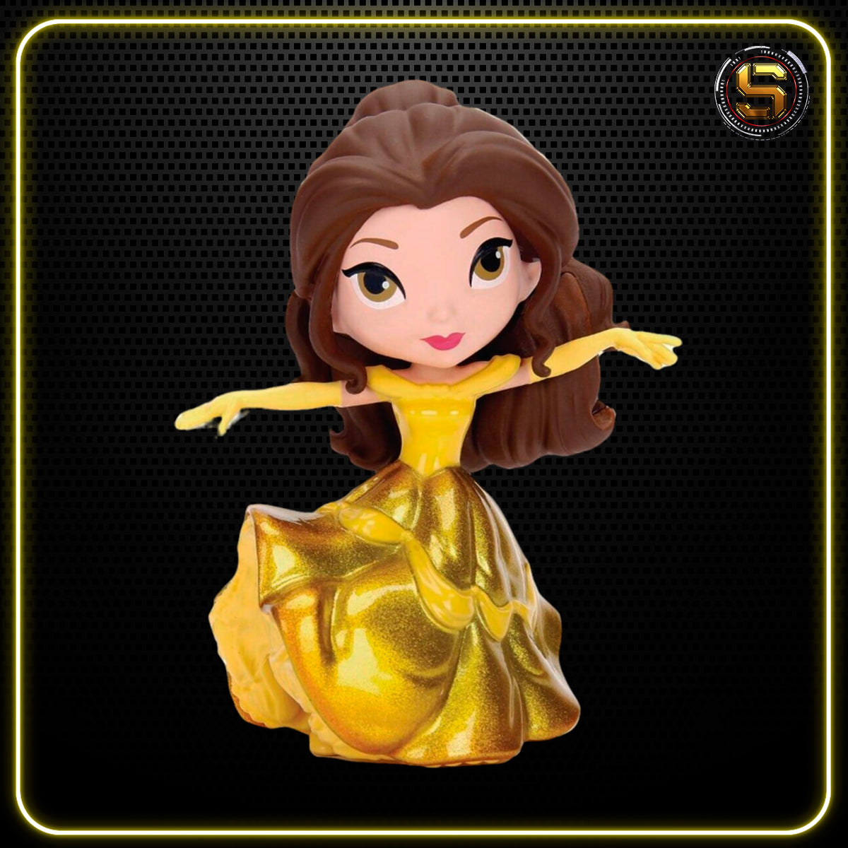 JADA METALFIGS DISNEY BEAUTY AND THE BEAST BELLE IN GOLD GOWN