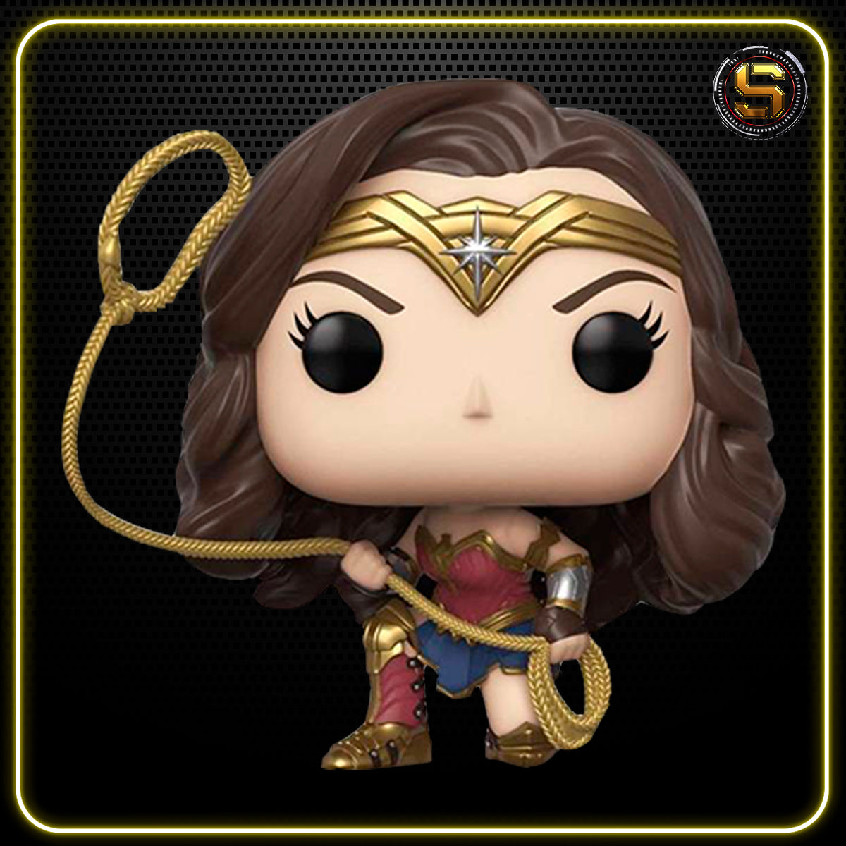 FUNKO POP DC MOVIES WW84 WONDER WOMAN WITH LASSO 321