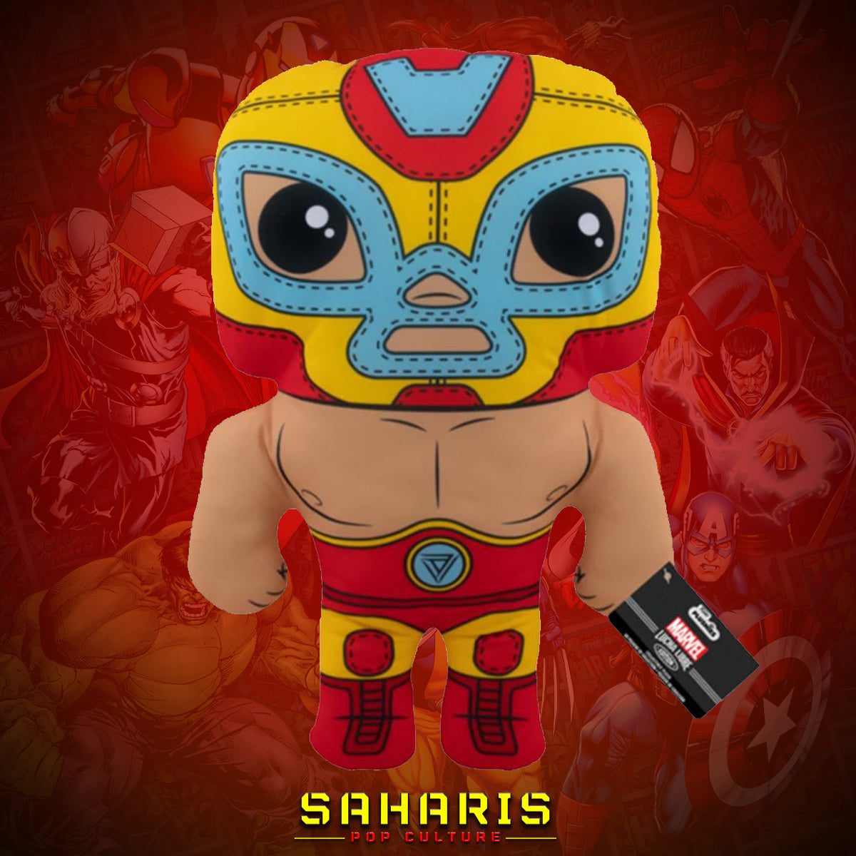FUNKO SUPER CUTE PLUSHIES MARVEL LUCHA LIBRE EDITION HEROE INVICTO