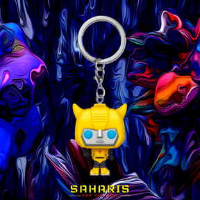 FUNKO POP KEYCHAIN RETRO TOYS TRANSFORMERS BUMBLEBEE