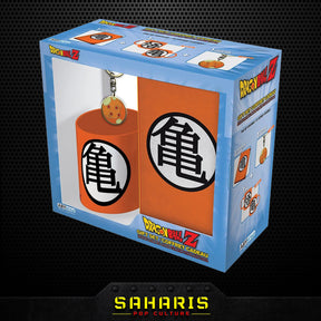 ABYSTYLE ANIME DRAGON BALL Z SET DE TAZA, DIARIO & LLAVERO KAME SÍMBOLO