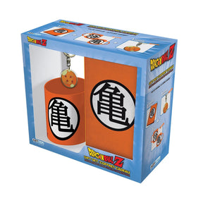 ABYSTYLE ANIME DRAGON BALL Z SET DE TAZA, DIARIO & LLAVERO KAME SÍMBOLO