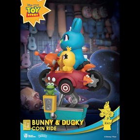 BEAST KINGDOM DIORAMA STAGE 062 DISNEY PIXAR TOY STORY BUNNY & DUCKY COIN RIDE