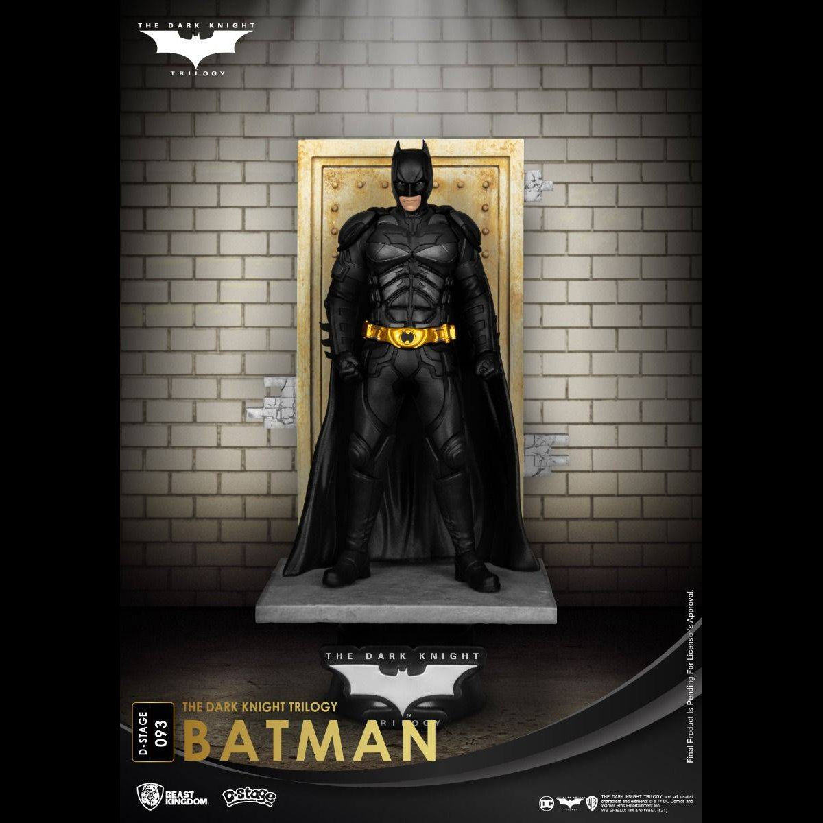 BEAST KINGDOM D STAGE 093 DC THE DARK KNIGHT TRILOGY BATMAN