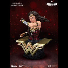 BEAST KINGDOM FIGURA DE BUSTO DC JUSTICE LEAGUE WONDER WOMAN