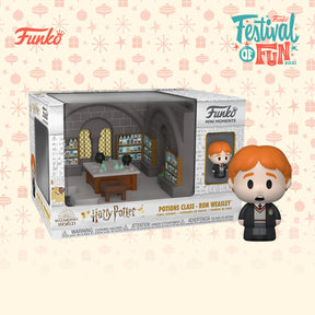 FUNKO POP MINI MOMENTS MOVIES HARRY POTTER ANNIVERSARY POTIONS CLASS RON WEASLEY
