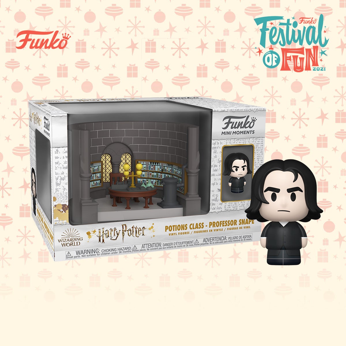 FUNKO POP MINI MOMENTS MOVIES HARRY POTTER POTIONS CLASS PROFESSOR SNAPE