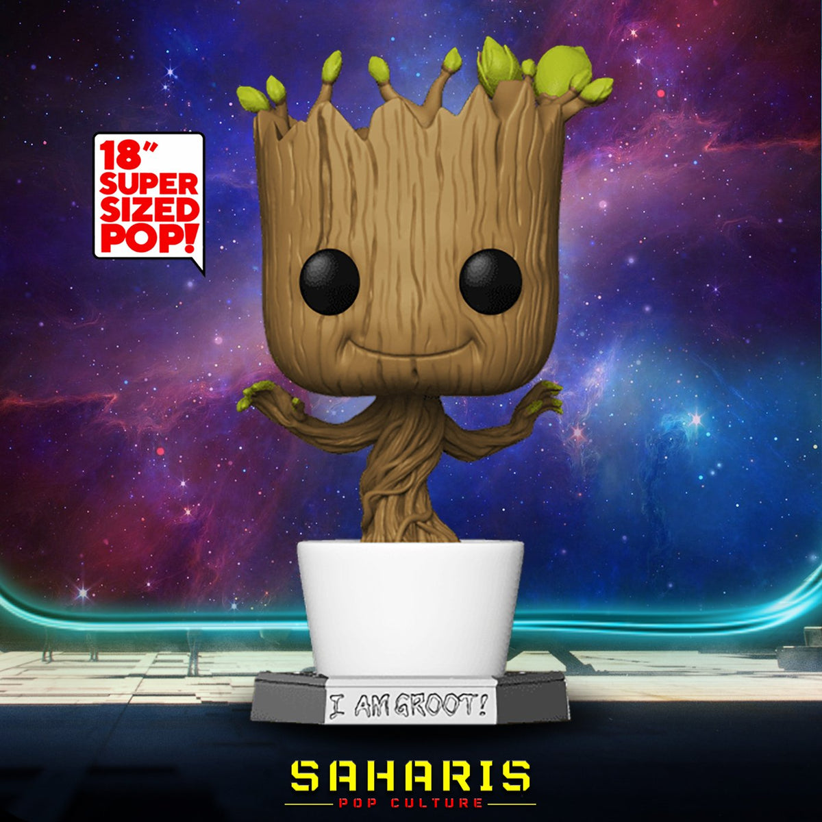 FUNKO POP 18 INCH MARVEL GUARDIANS OF THE GALAXY GROOT 01