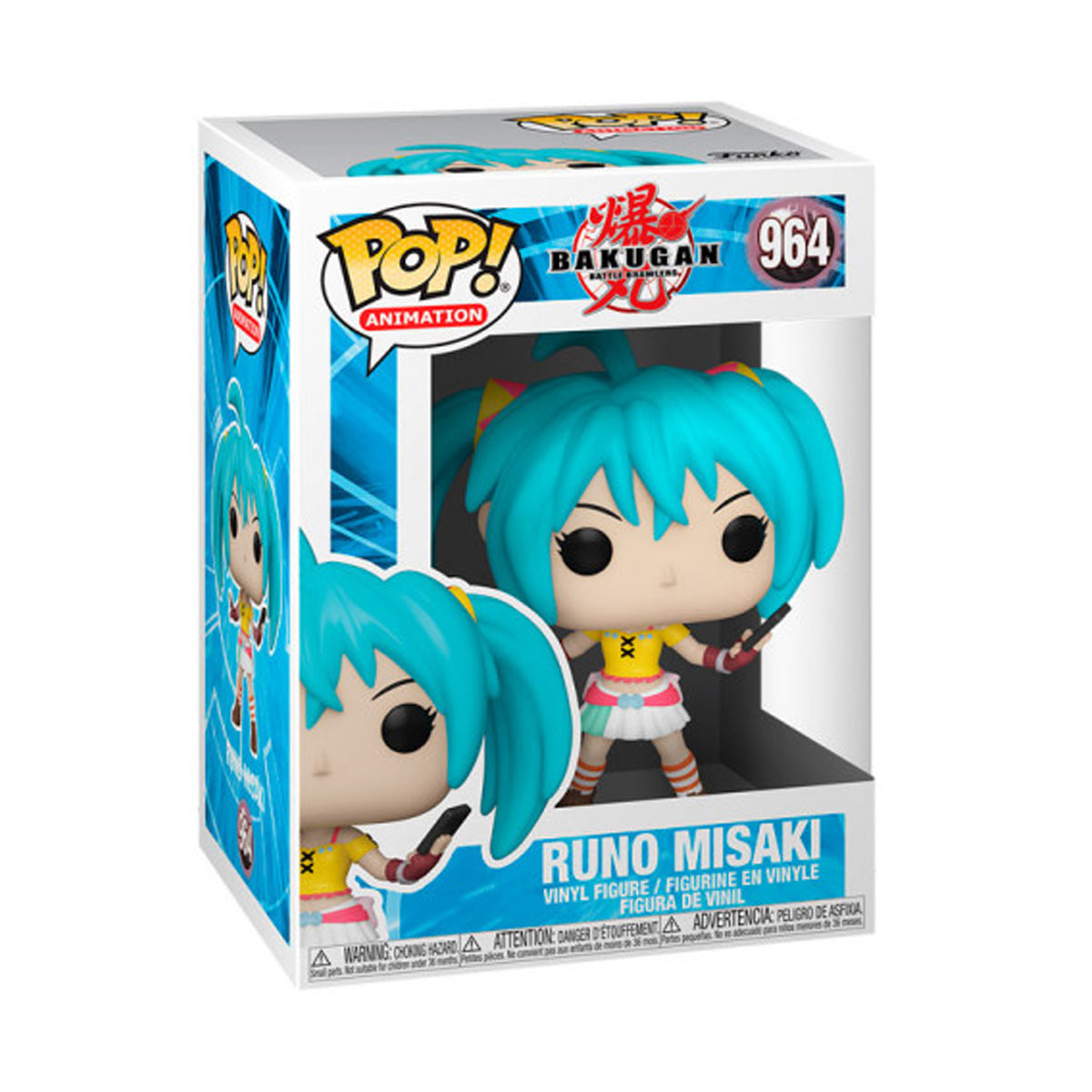 FUNKO POP ANIME BAKUGAN BATTLE BRAWLERS RUNO MISAKI 964