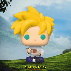FUNKO POP ANIME DRAGON BALL Z SUPER SAIYAN GOHAN WITH NOODLES 951