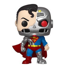 FUNKO POP DC SUPERMAN CYBORG SUPERMAN 346 SDCC 2020 EXCLUSIVO SAHARIS