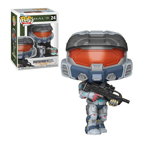 FUNKO POP GAMES HALO SPARTAN MARK VII WITH BR75 BATTLE RIFLE 24