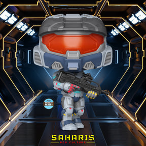 FUNKO POP GAMES HALO SPARTAN MARK VII WITH BR75 BATTLE RIFLE 24