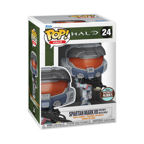 FUNKO POP GAMES HALO SPARTAN MARK VII WITH BR75 BATTLE RIFLE 24