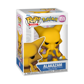 FUNKO POP GAMES POKEMON ALAKAZAM 855