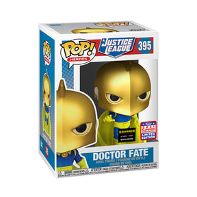 FUNKO POP HEROES DC JUSTICE LEAGUE DOCTOR FATE 395 EXCLUSIVO SAHARIS