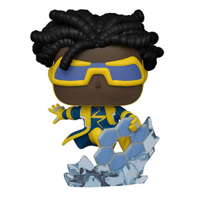 FUNKO POP HEROES DC JUSTICE LEAGUE STATIC SHOCK 387 EXCLUSIVO SAHARIS