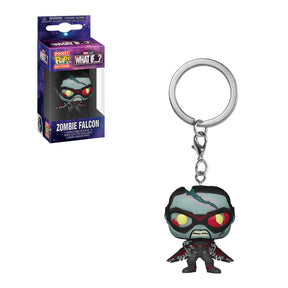 FUNKO POP POCKET POP KEYCHAIN MARVEL WHAT IF ZOMBIE FALCON
